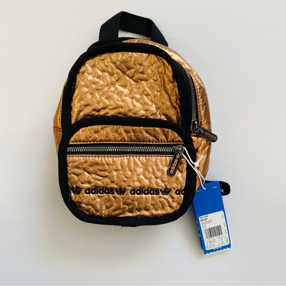 Adidas Gold Mini Backpack - Picture 1 of 1